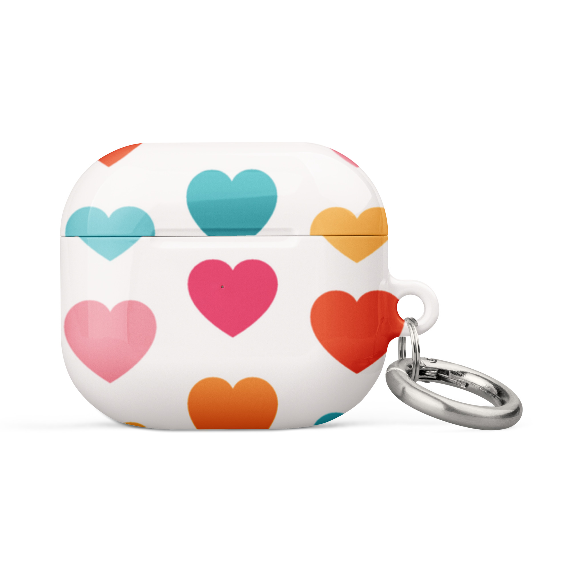 Colorful Hearts Case for AirPods® - Image 10