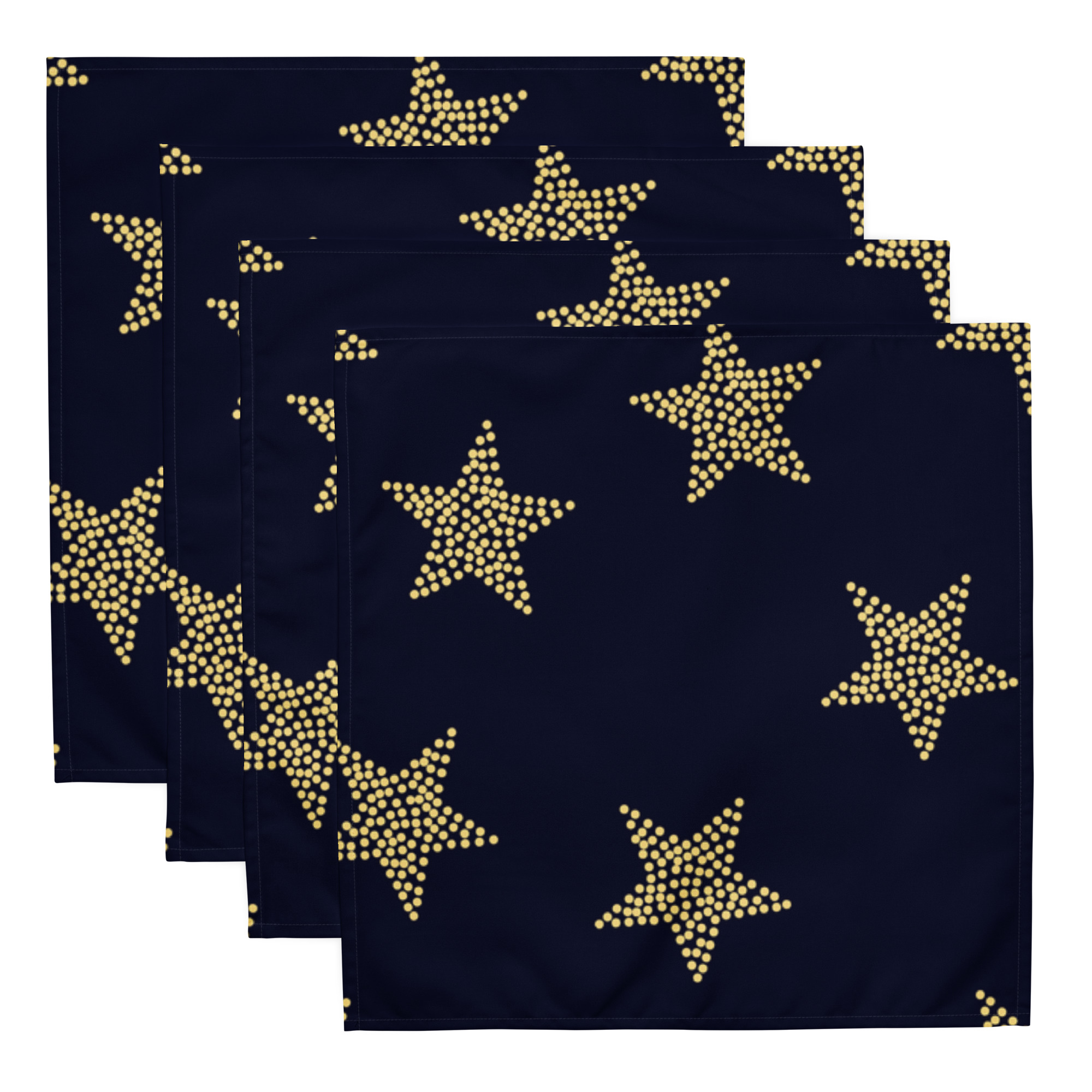 Gold Star Cloth napkin set - Image 4