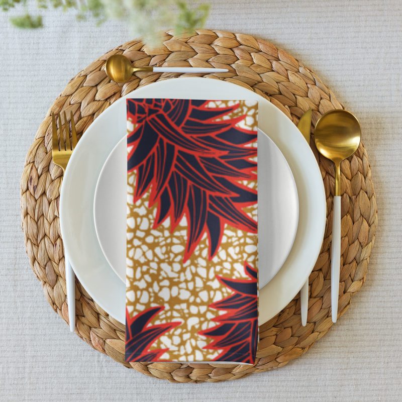 Pineapple Design Cloth napkin set