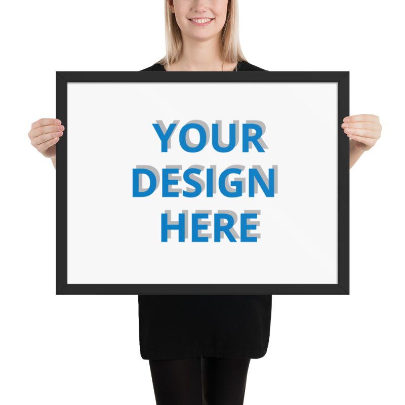 Customizable Framed poster