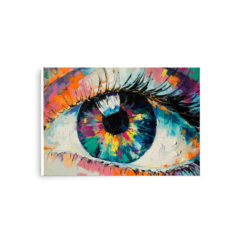 Colorful Eye Poster - Image 3