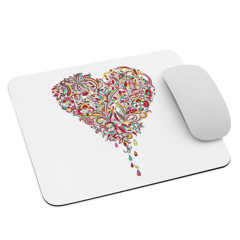 Heart Mouse pad
