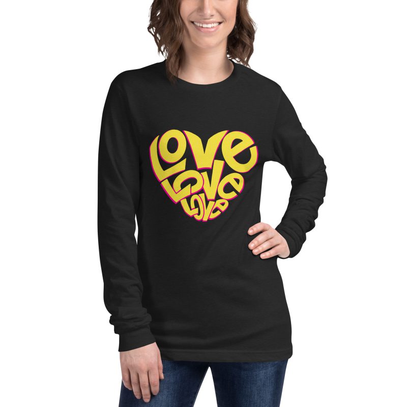 Love Design Unisex Long Sleeve Tee