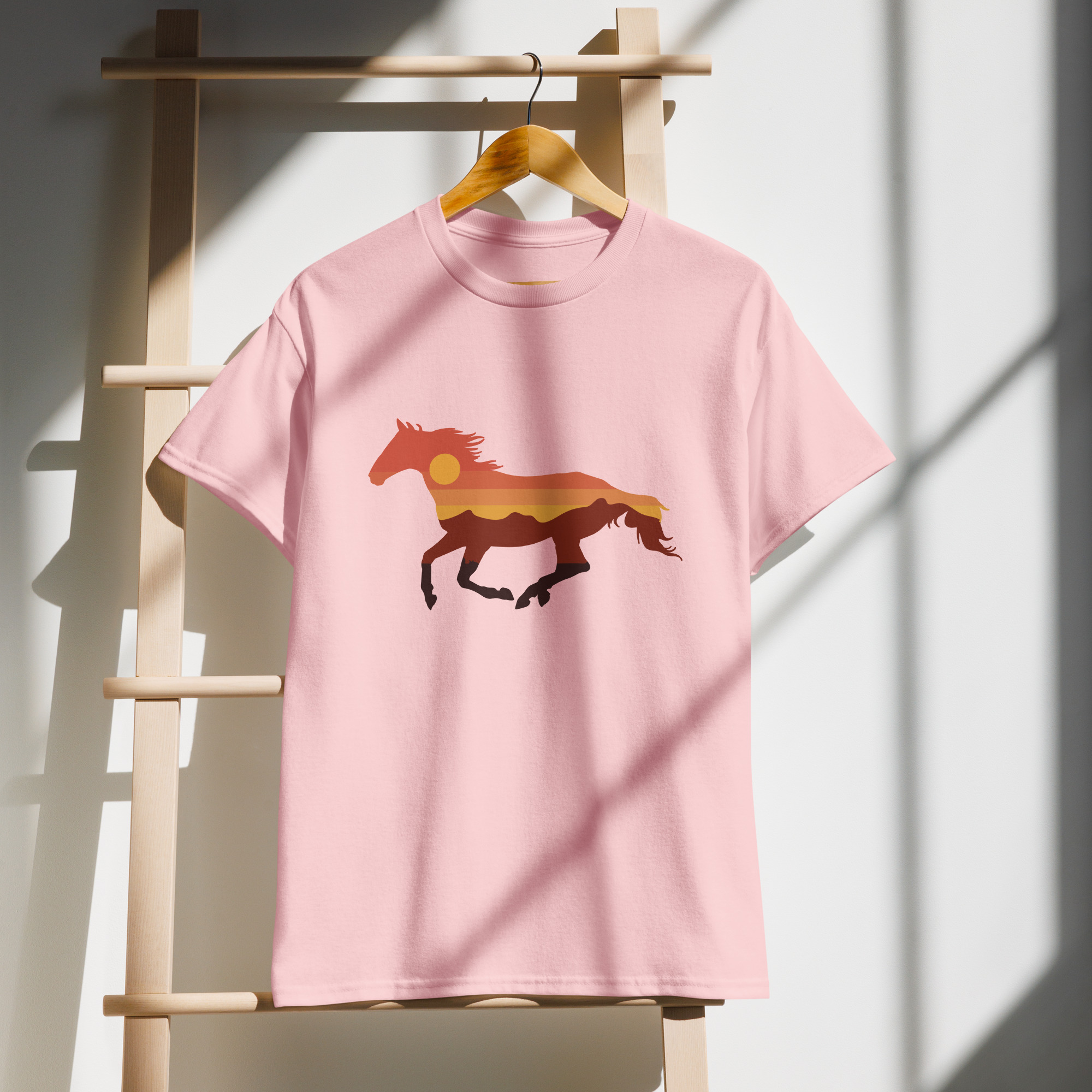 Horse Design on DryBlend® T-Shirt - Image 18