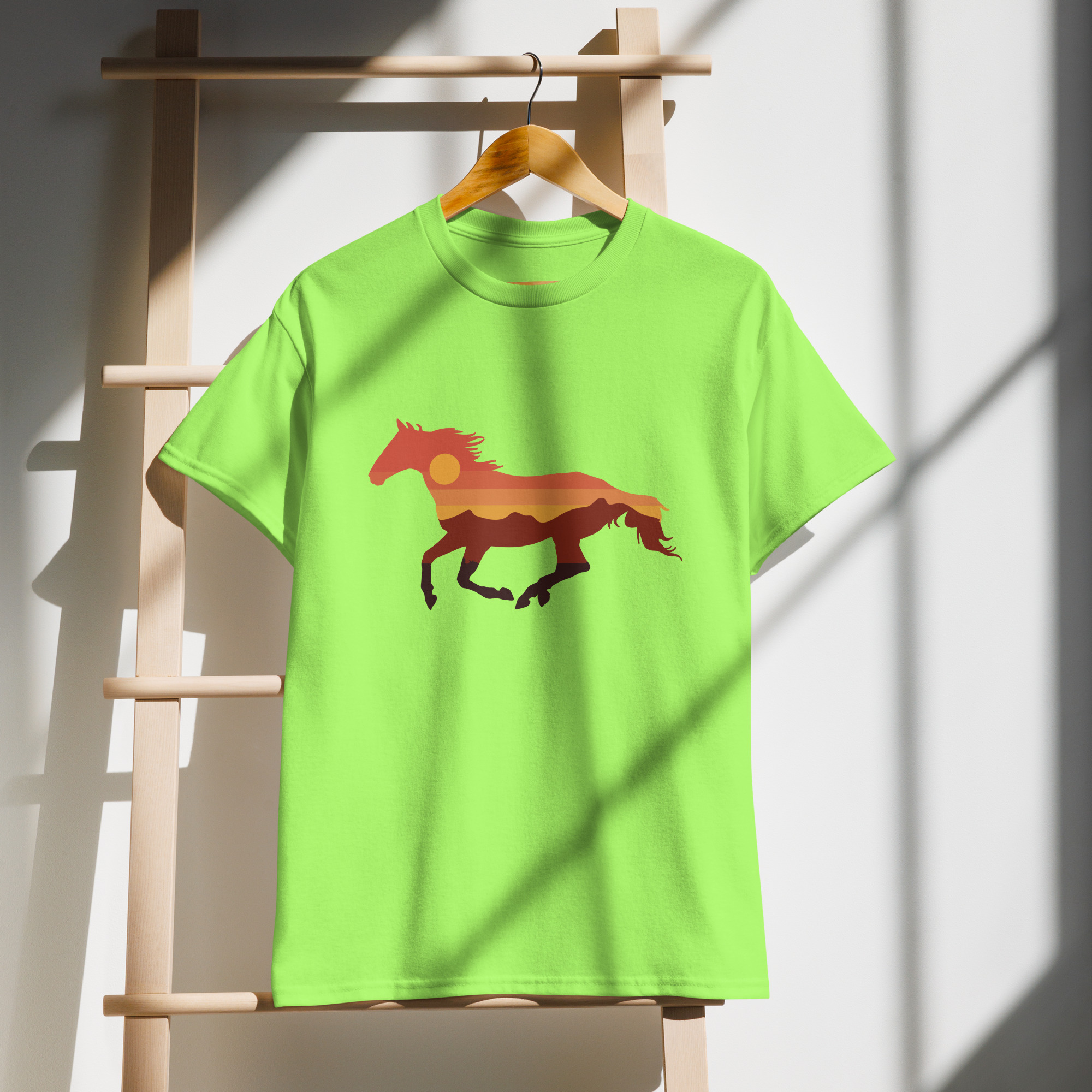 Horse Design on DryBlend® T-Shirt - Image 20