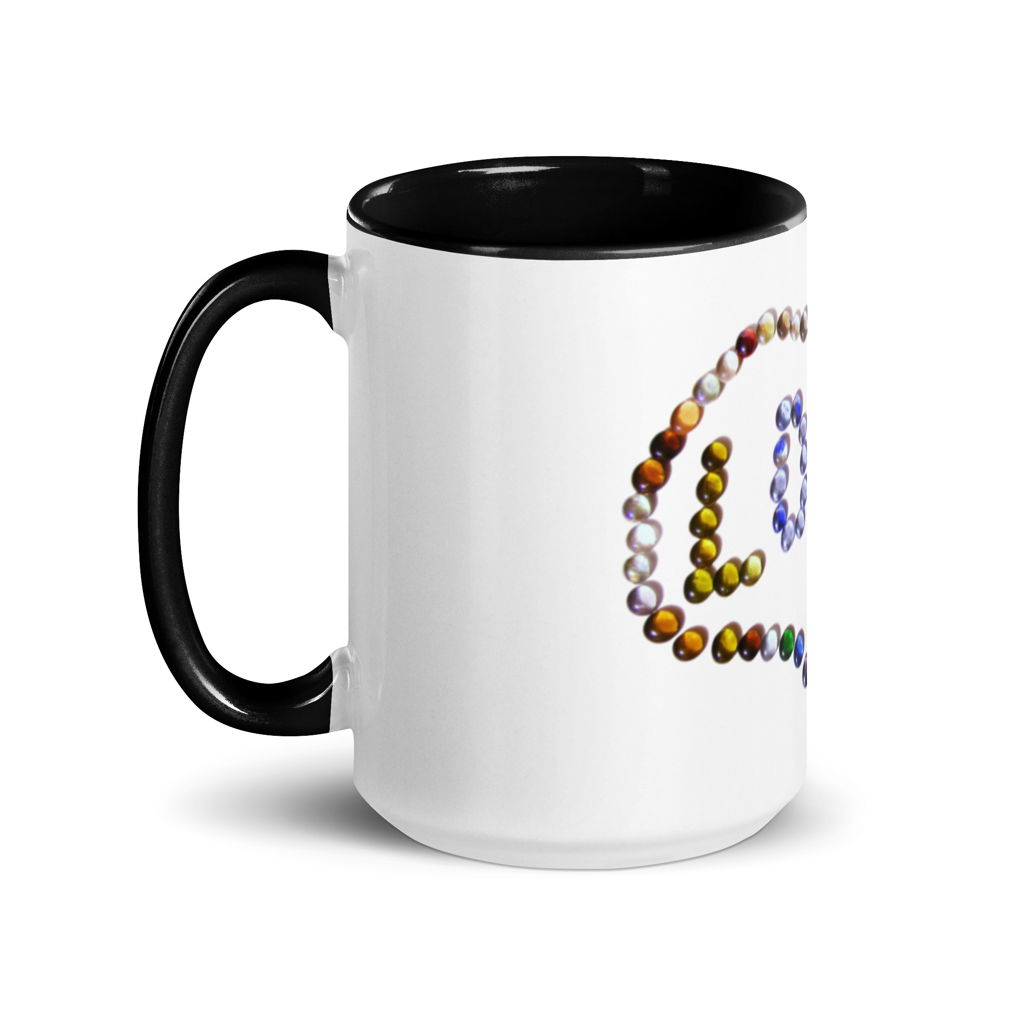 Love Beads Mug with Color Inside - Image 7