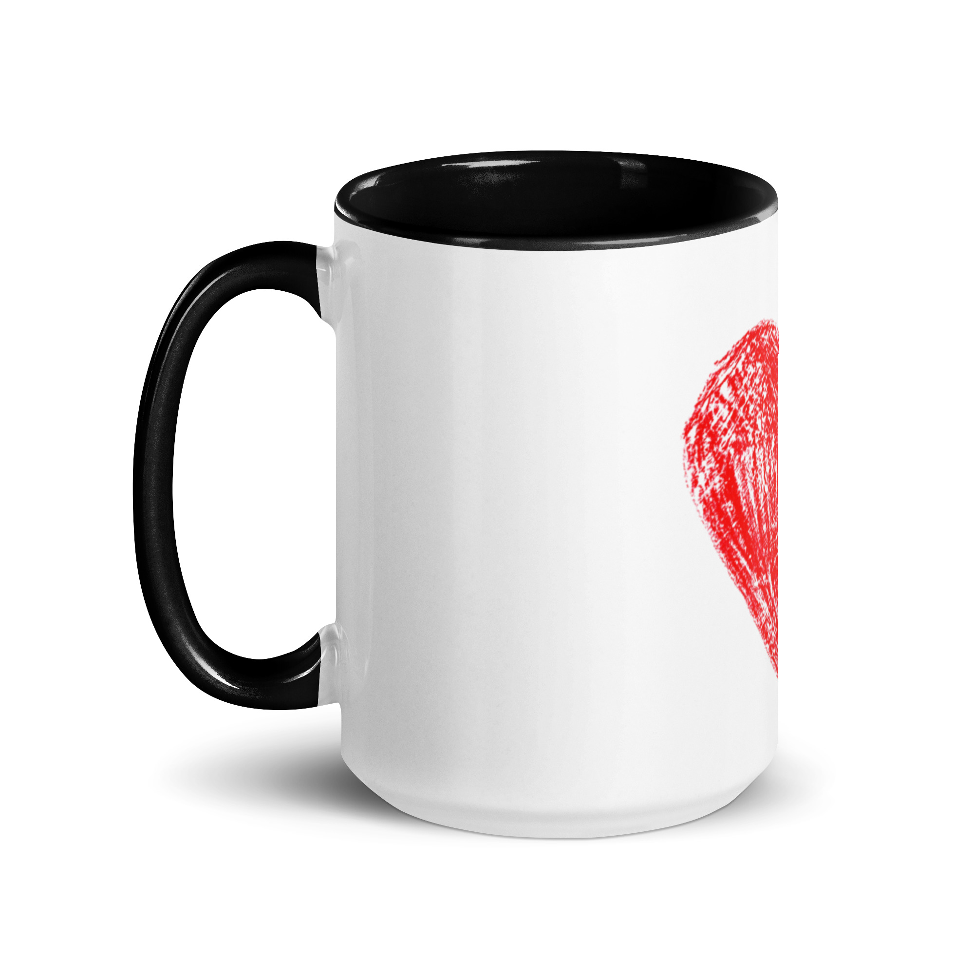 Red Heart Mug with Color Inside - Image 7