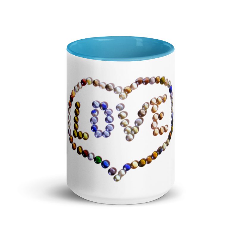 Love Beads Mug with Color Inside
