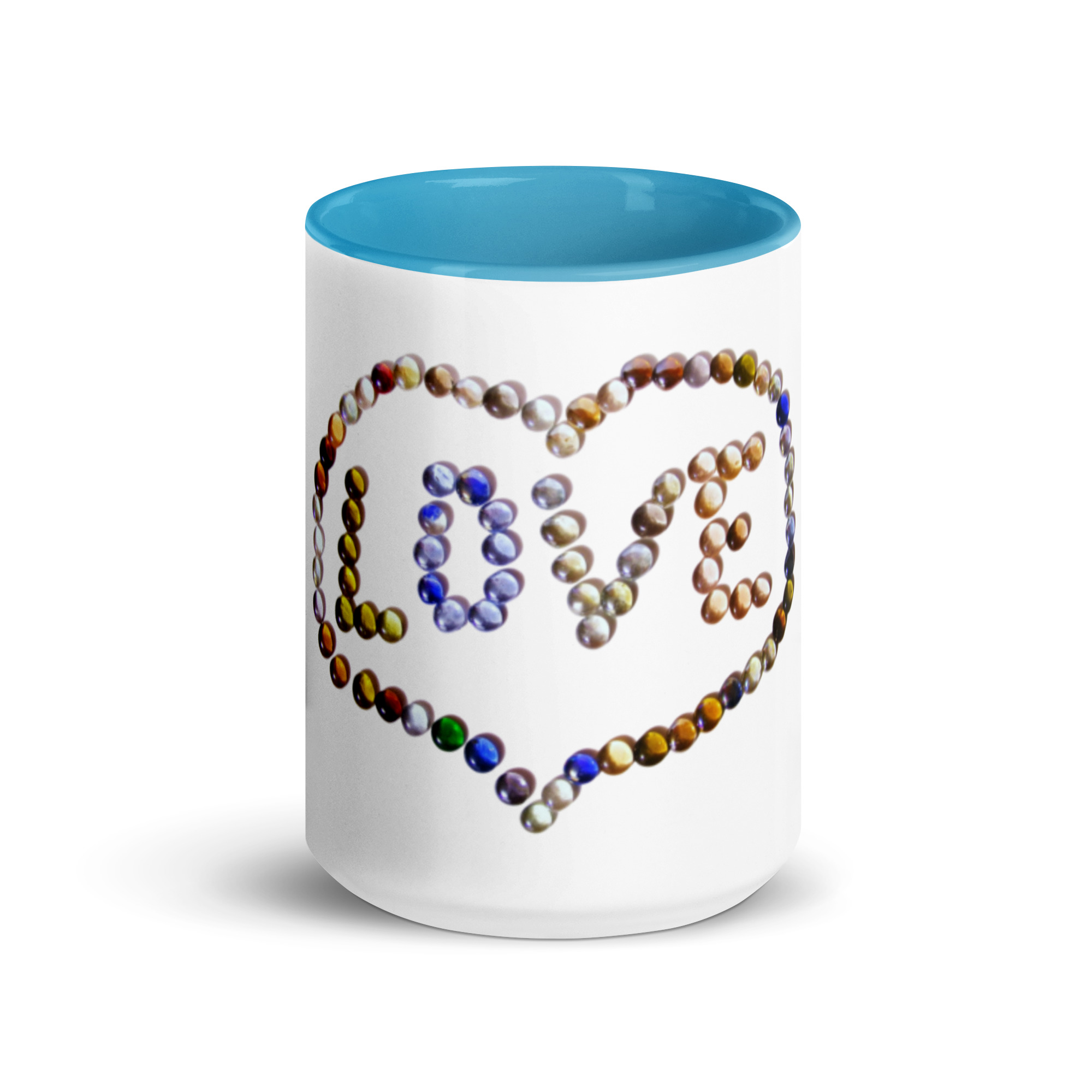 Love Beads Mug with Color Inside