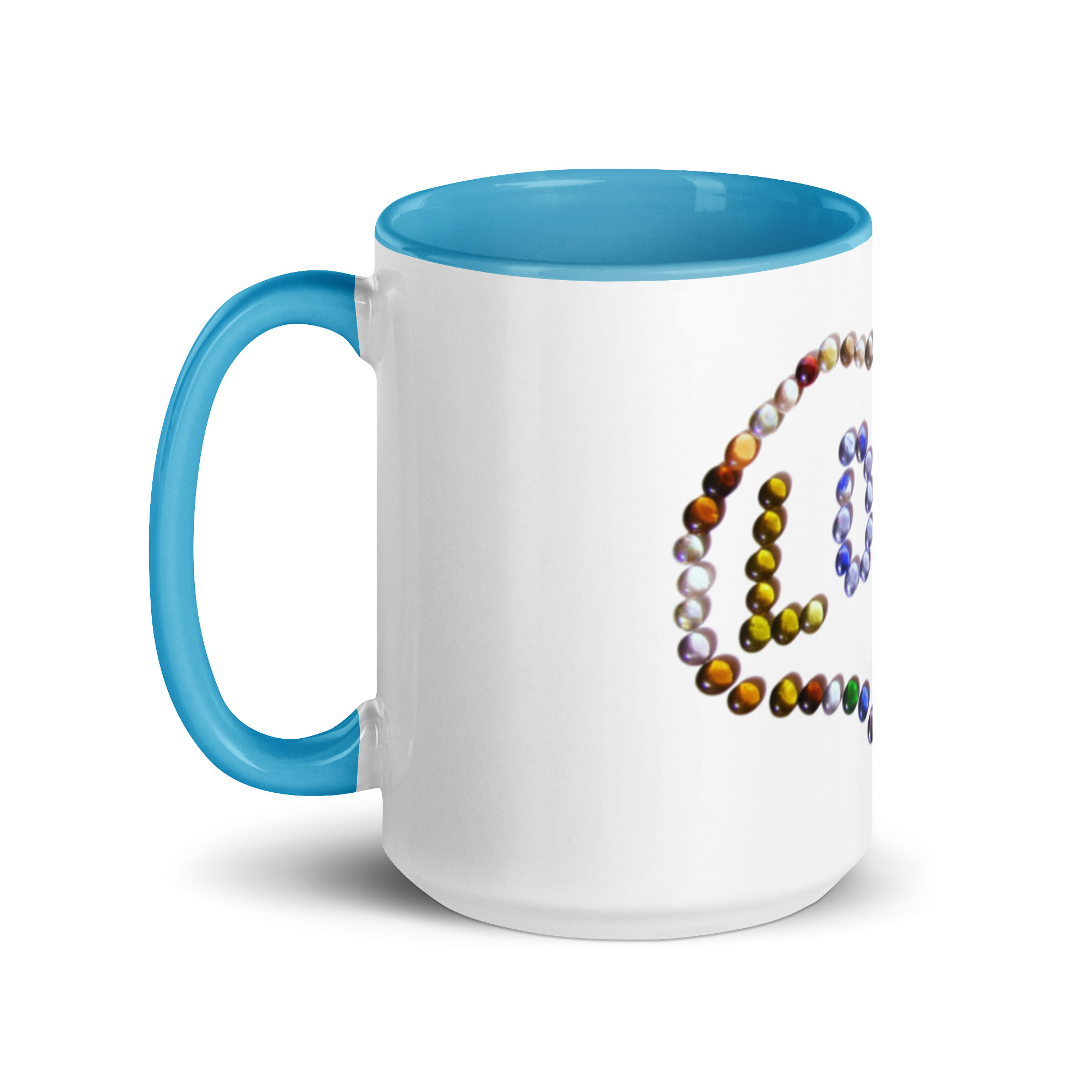 Love Beads Mug with Color Inside - Image 24