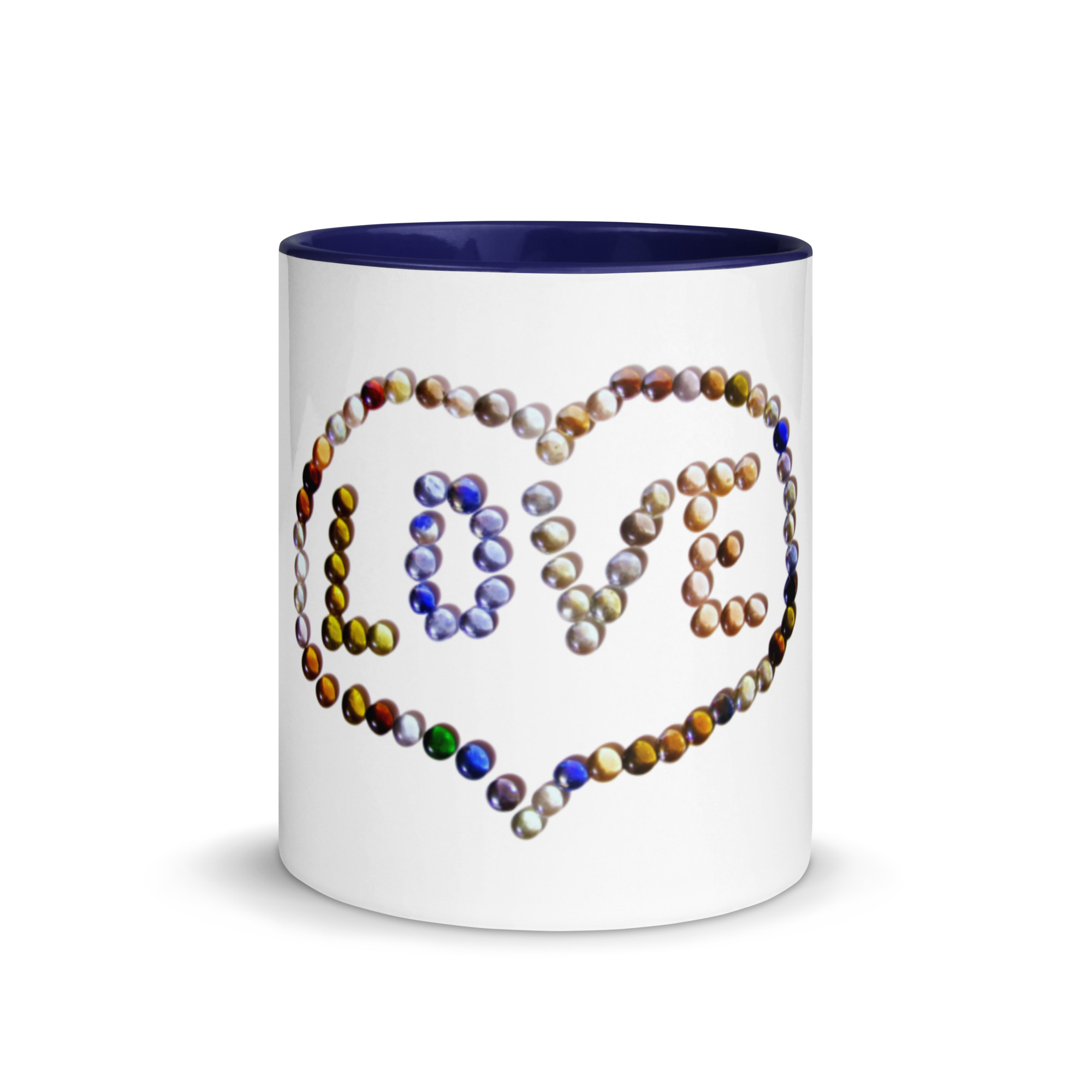 Love Beads Mug with Color Inside - Image 9