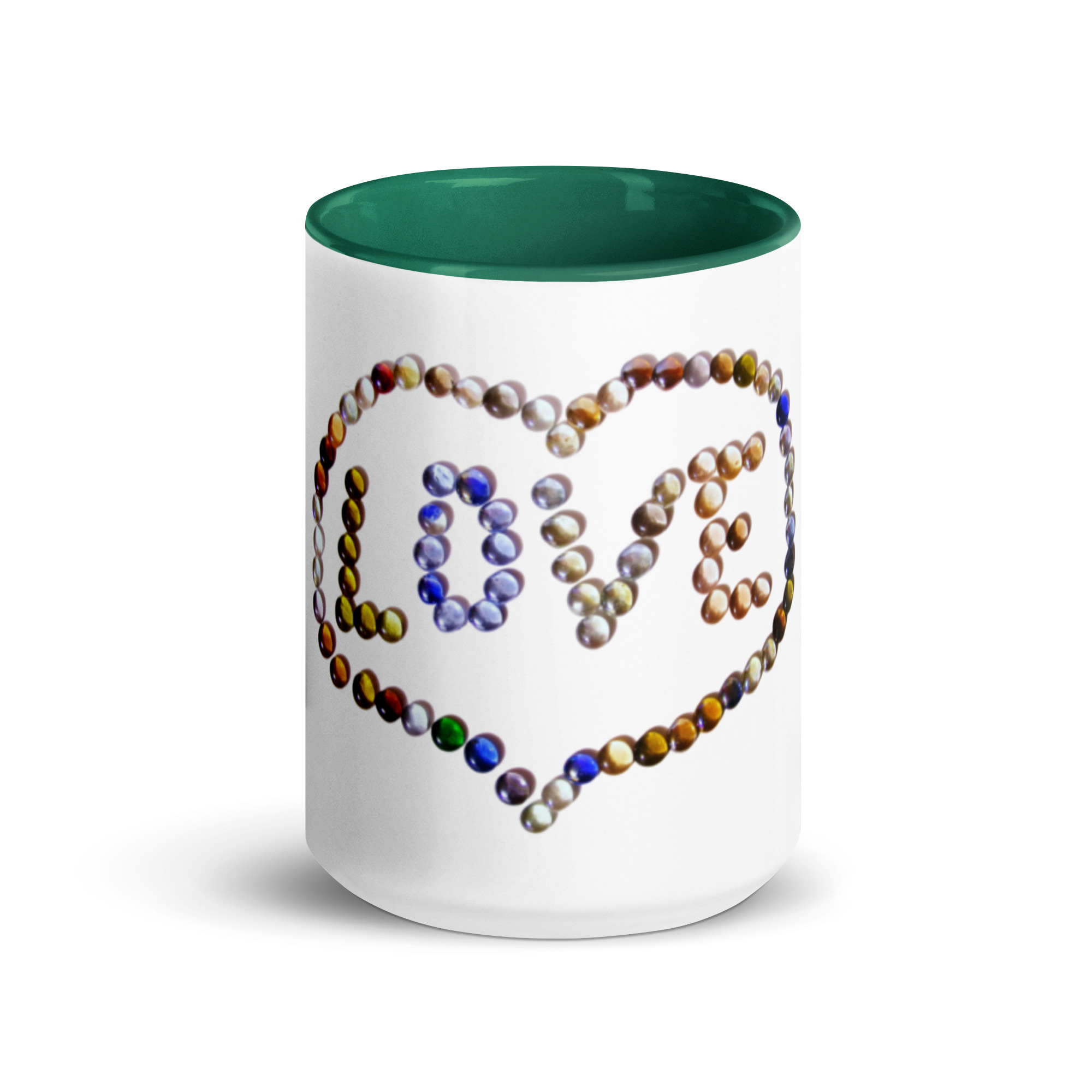 Love Beads Mug with Color Inside - Image 15