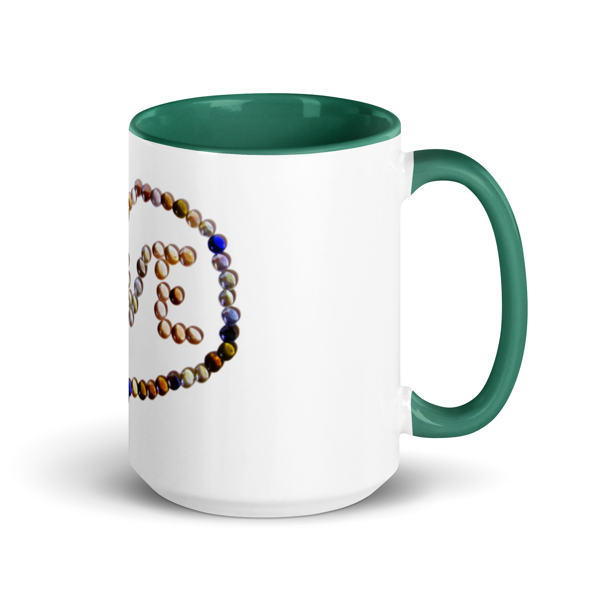 Love Beads Mug with Color Inside - Image 14