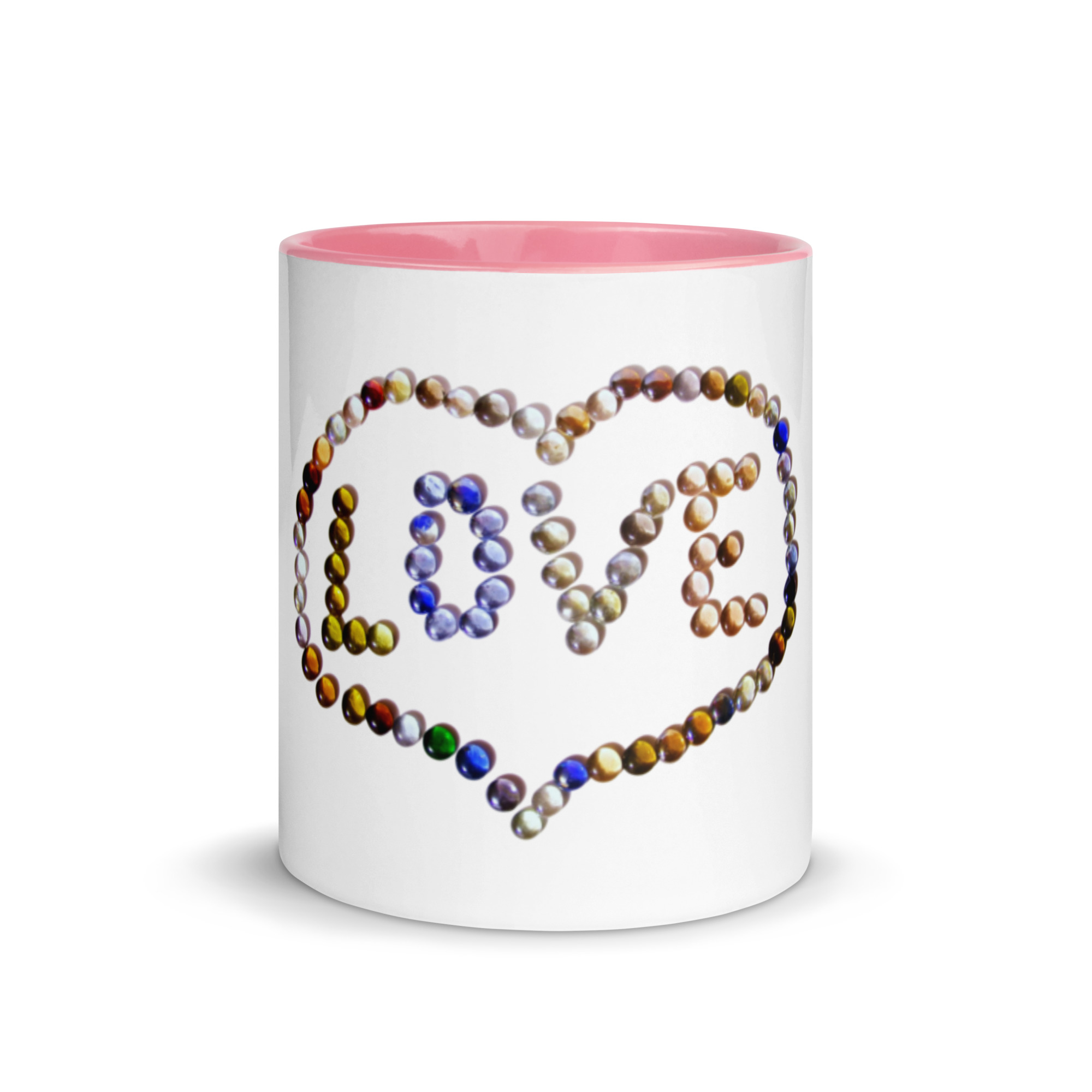 Love Beads Mug with Color Inside - Image 26