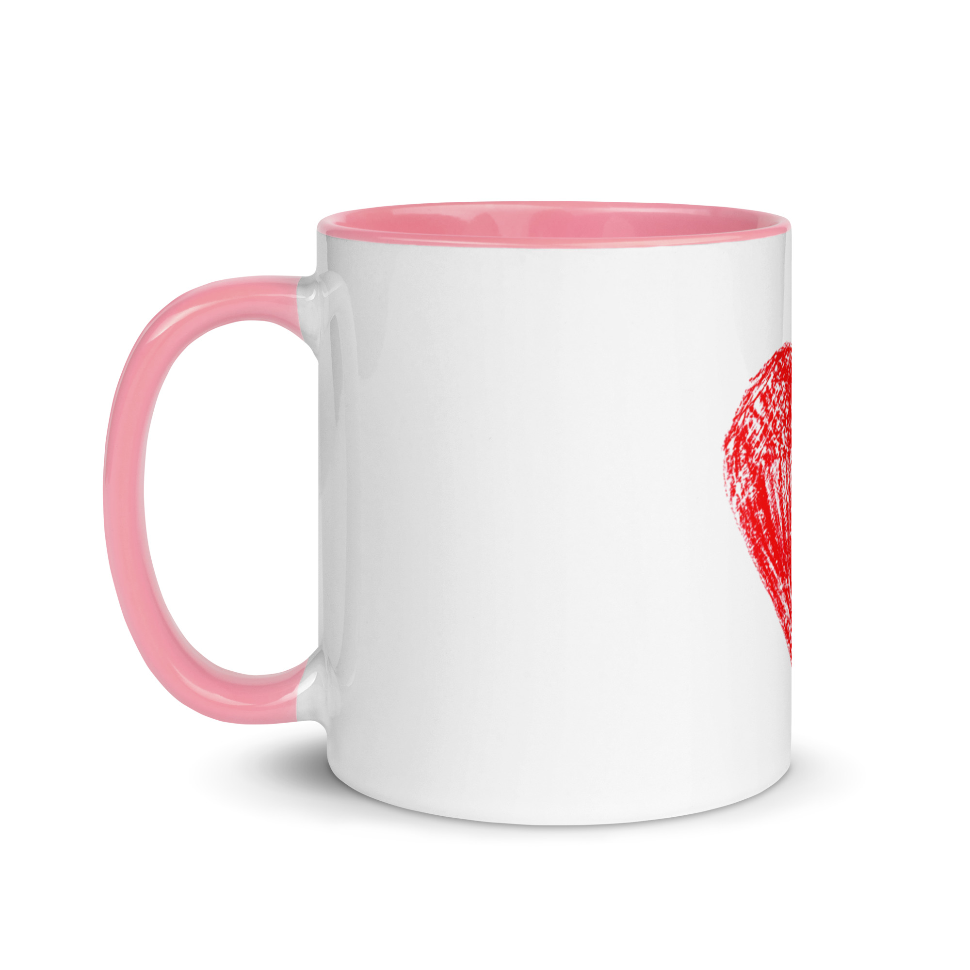 Red Heart Mug with Color Inside - Image 33