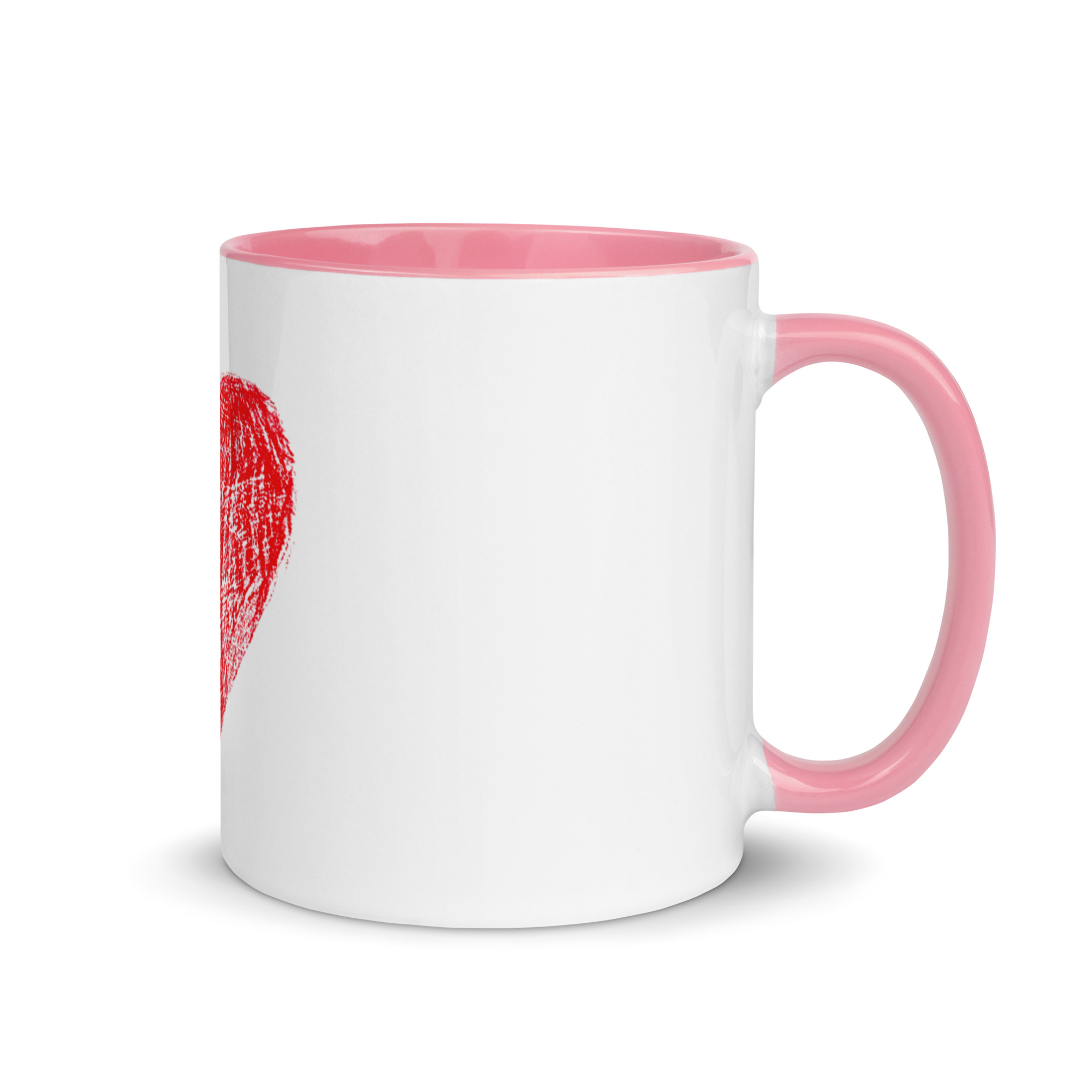 Red Heart Mug with Color Inside - Image 31