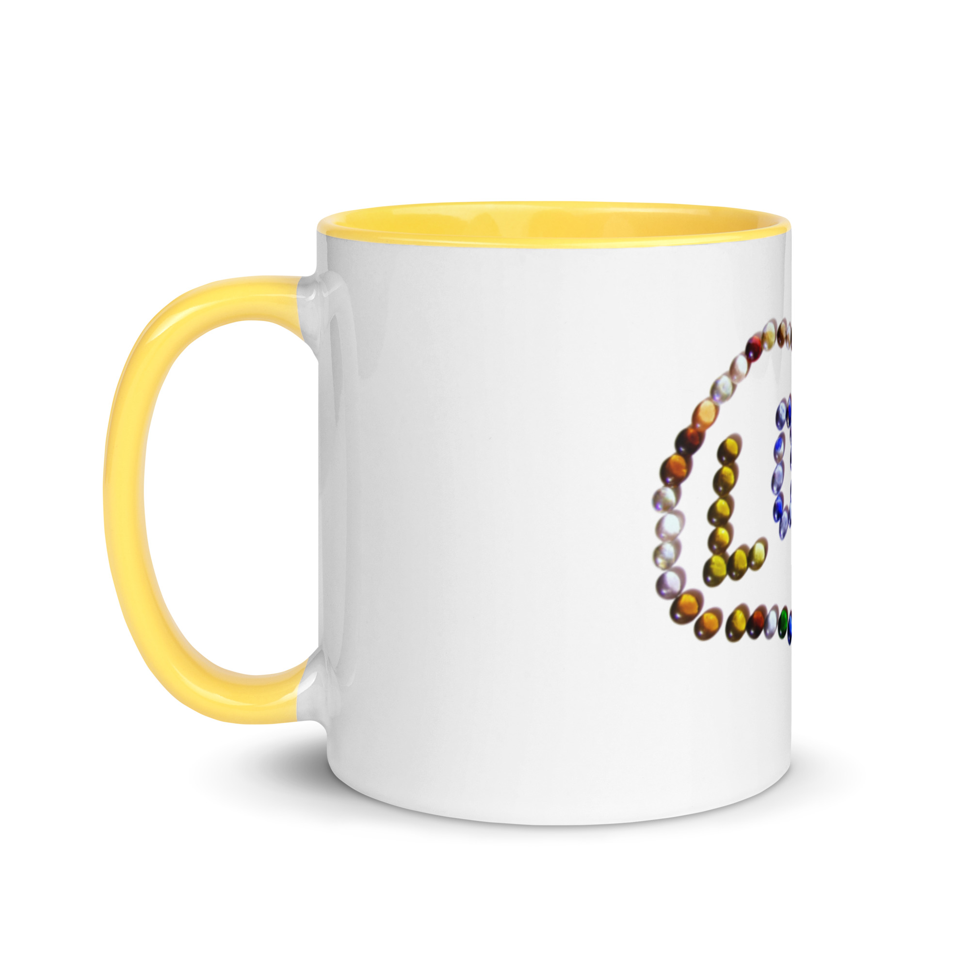 Love Beads Mug with Color Inside - Image 36