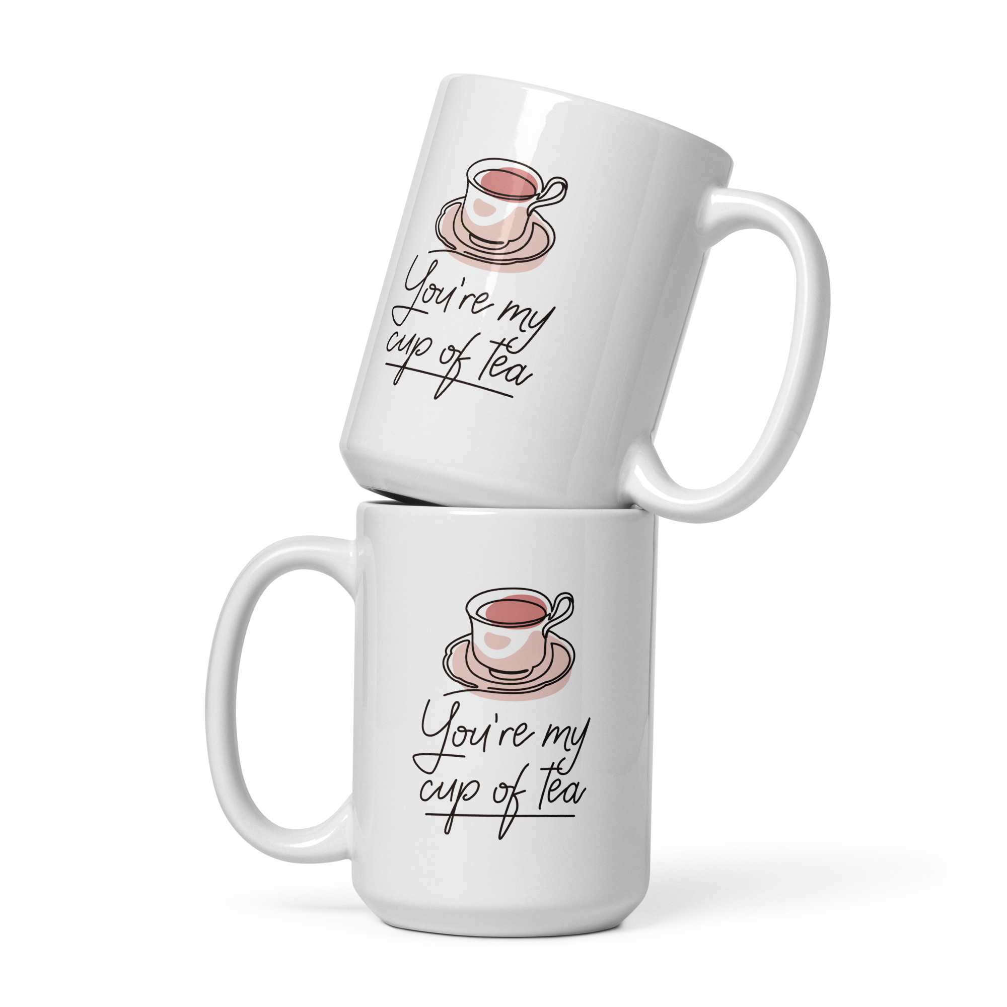 I need you White glossy mug