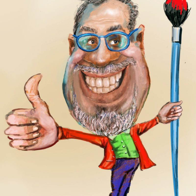 Live Caricature &ndash; Get a Personalized, Hand-Drawn 🎨 Portrait!