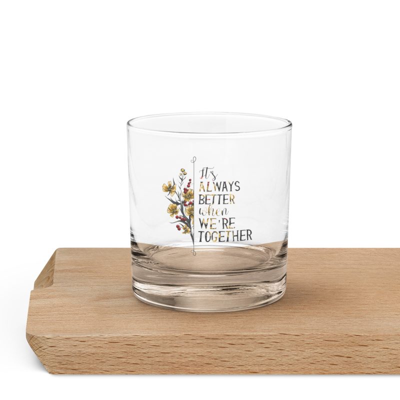 Great Quotes on Rocks glass