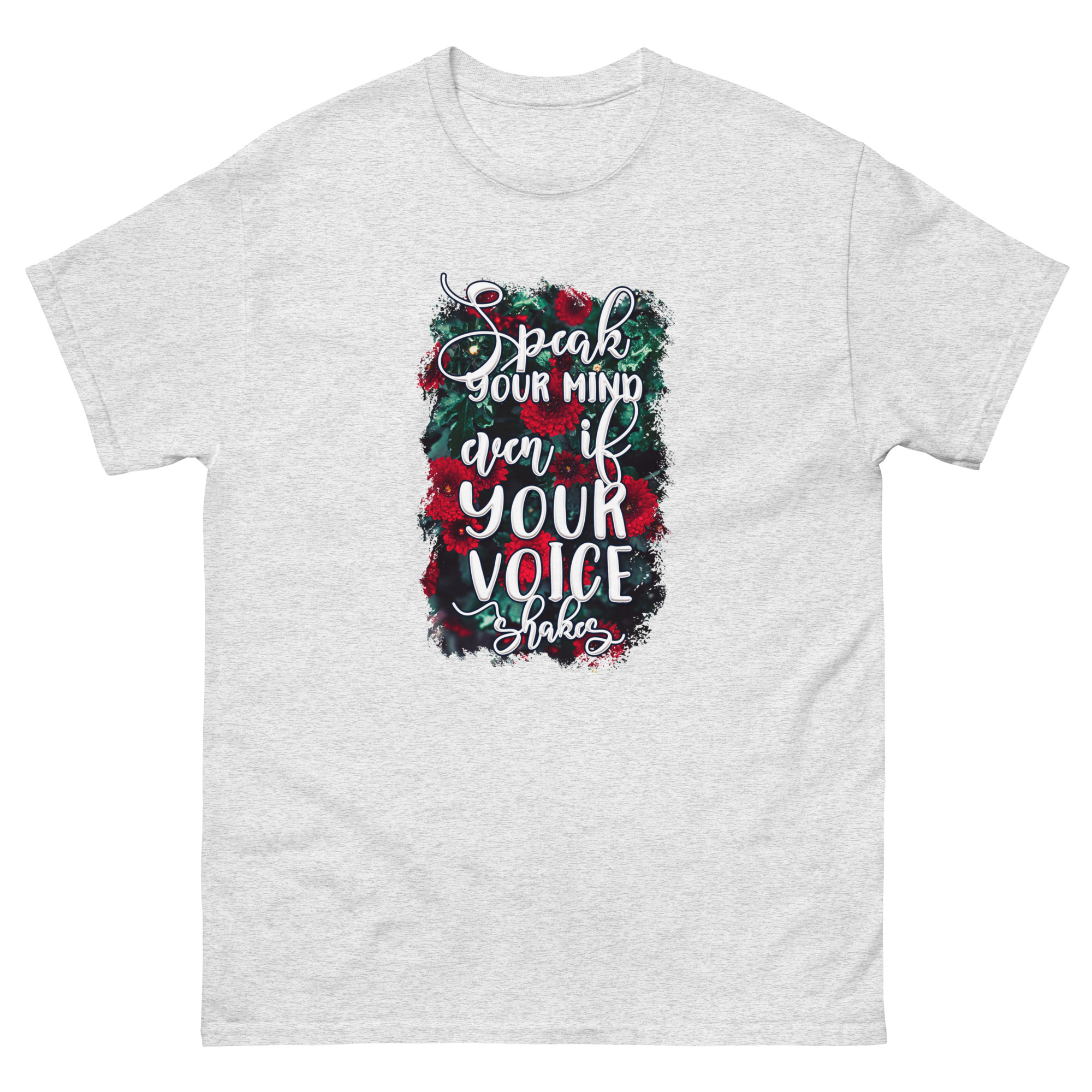 Speak Your Mind Even if Your Voice Shakes T-Shirt - Image 19