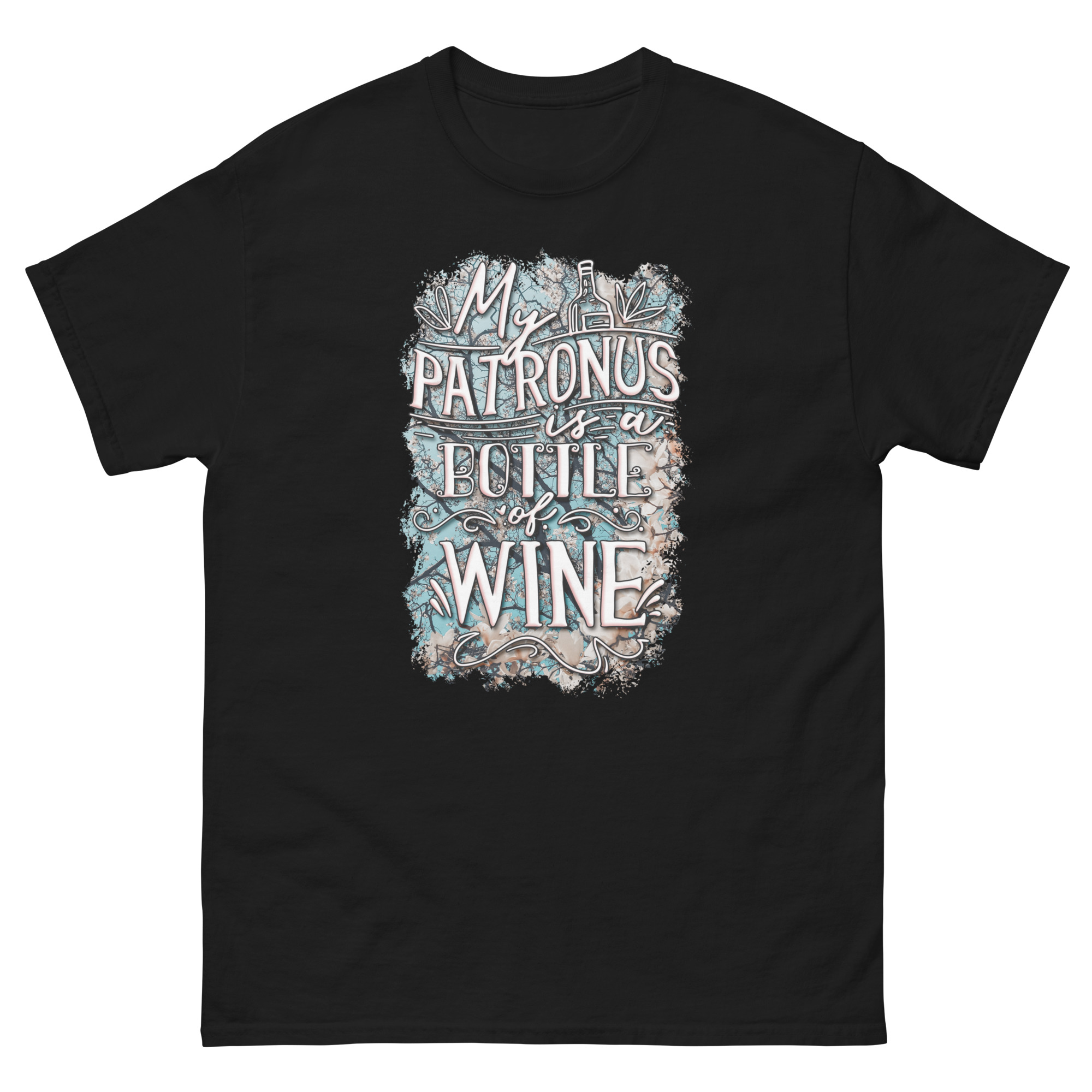 My Patronus is a Bottle of Wine T-shirt - Image 2