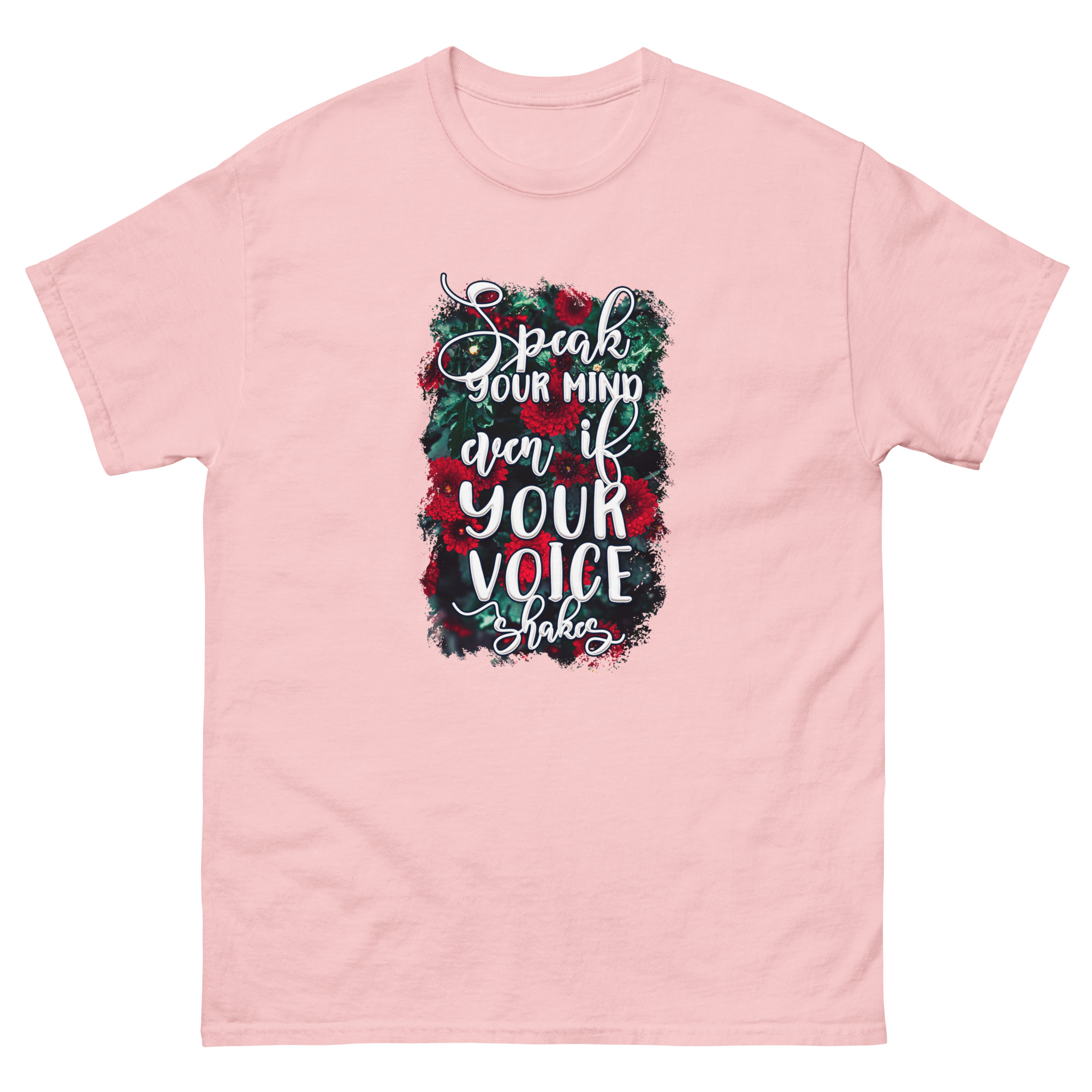 Speak Your Mind Even if Your Voice Shakes T-Shirt - Image 13