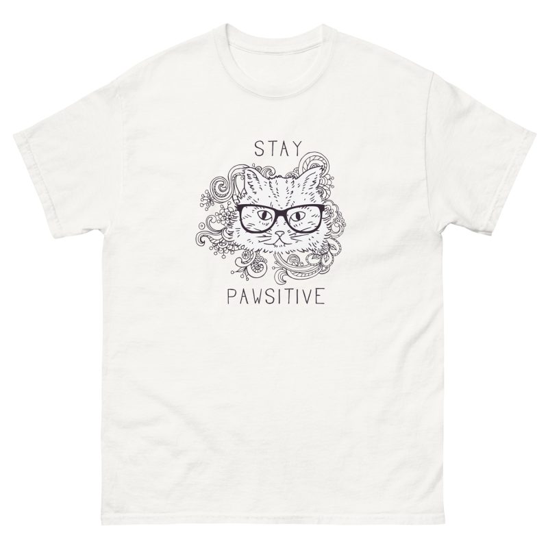 Stay Pawsitive Unisex Classic Tee