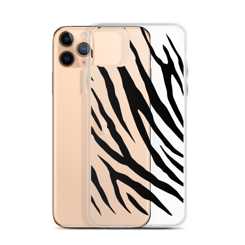 Zebra Design on Clear Case for iPhone&reg;