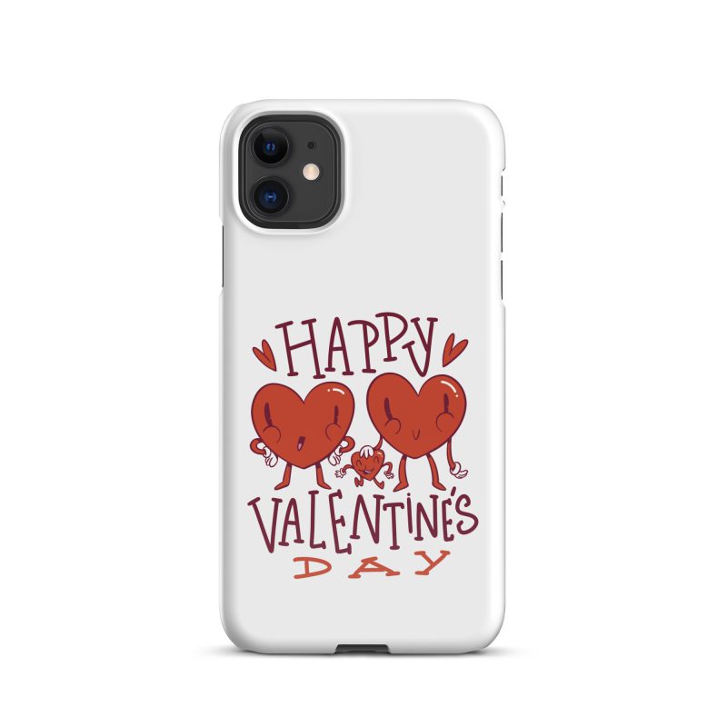 Happy Valentine's Day Design on Snap case for iPhone&reg;