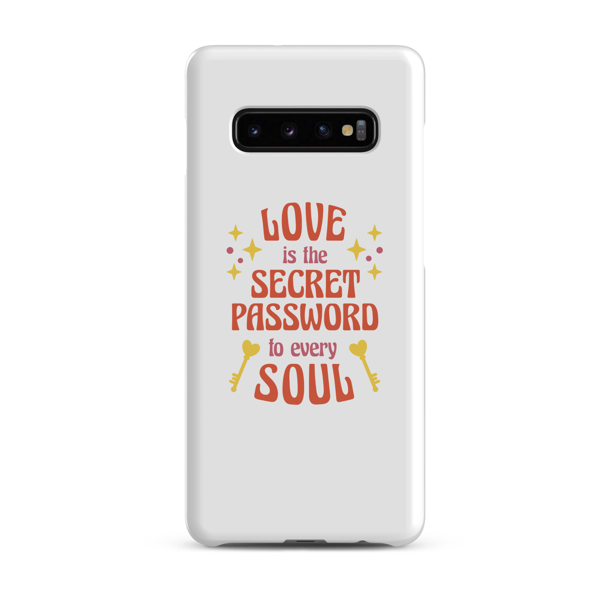 Love Lyrics on Snap case for Samsung® - Image 3