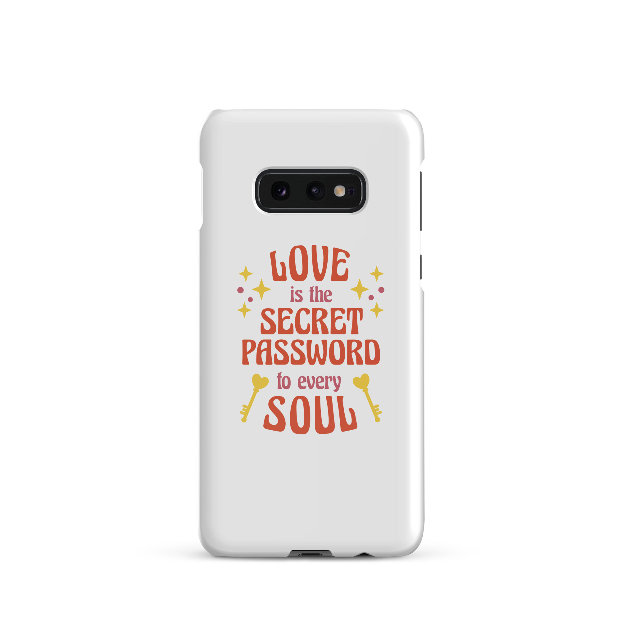 Love Lyrics on Snap case for Samsung® - Image 2