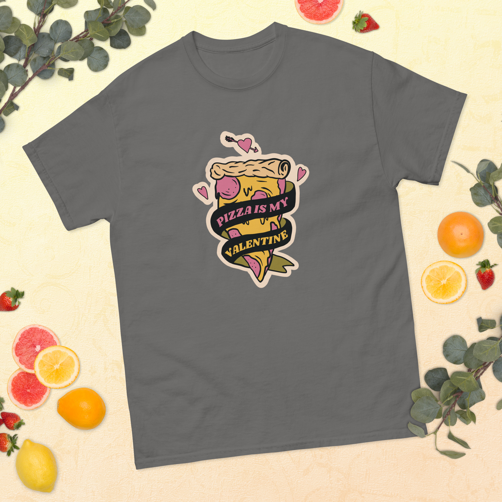 Pizza is Valentine's Unisex classic tee - Image 5