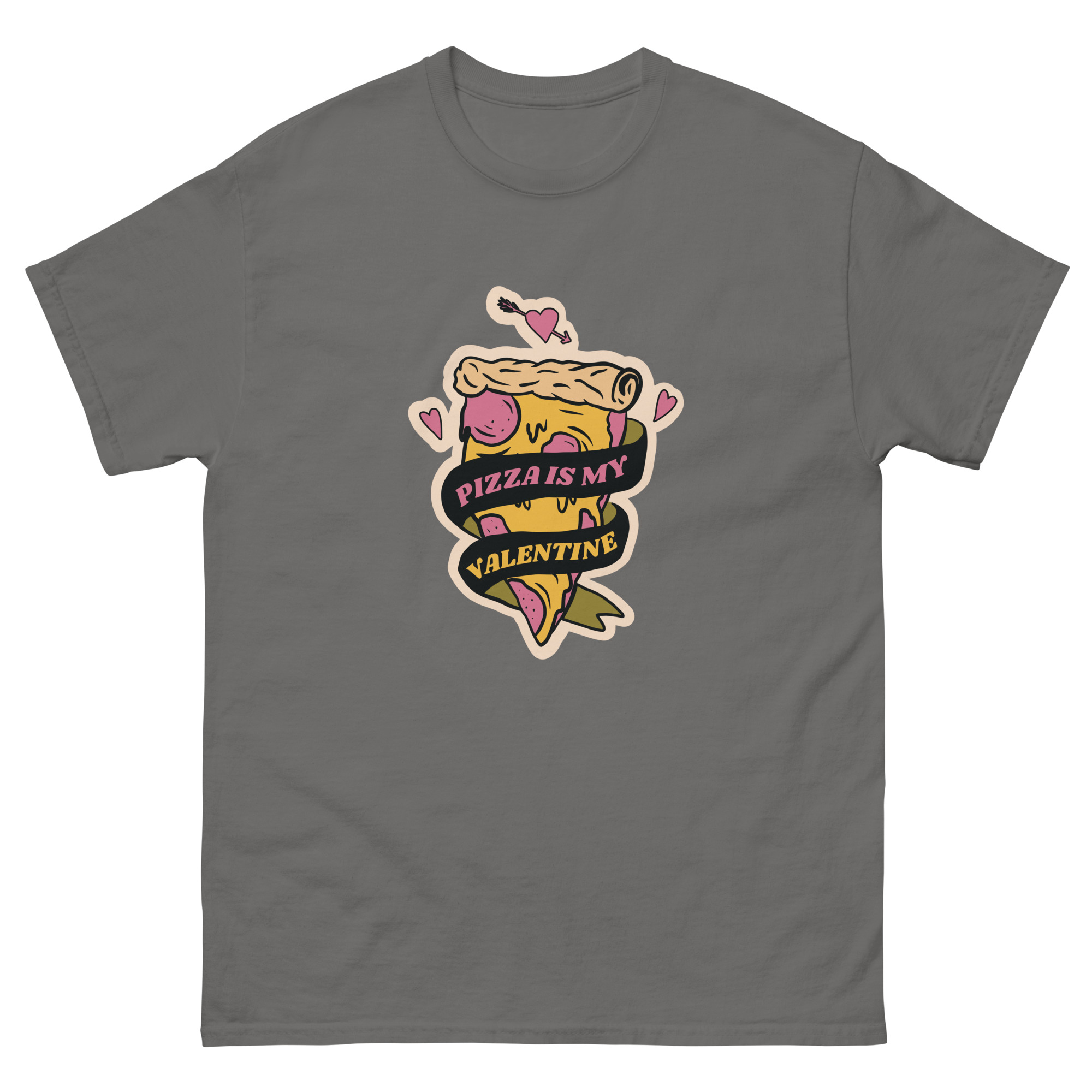 Pizza is Valentine's Unisex classic tee - Image 7