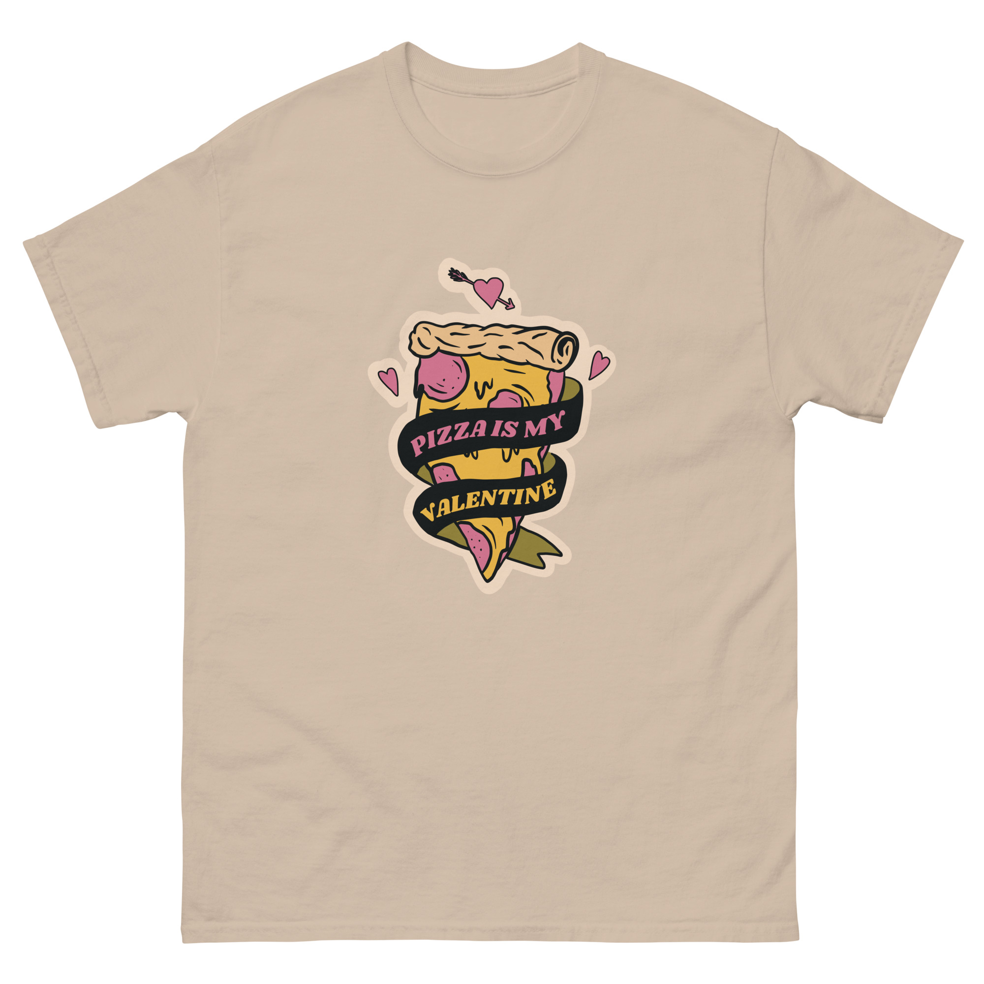 Pizza is Valentine's Unisex classic tee - Image 13