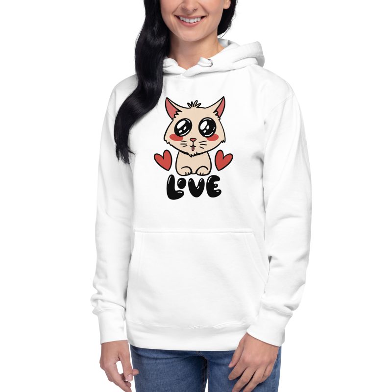 Cat Design Unisex Hoodie