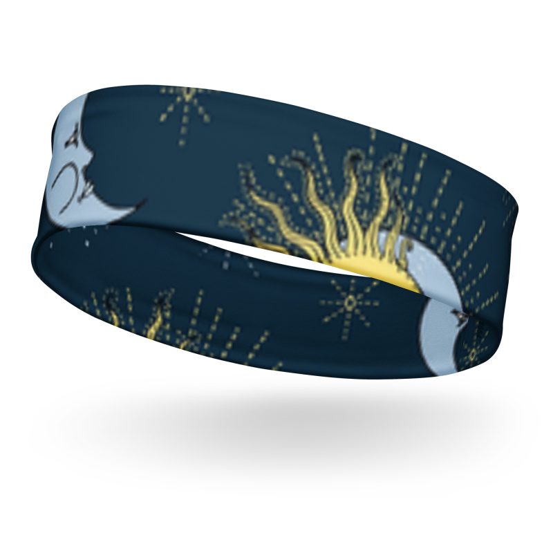 Sun and Moon Design Headband