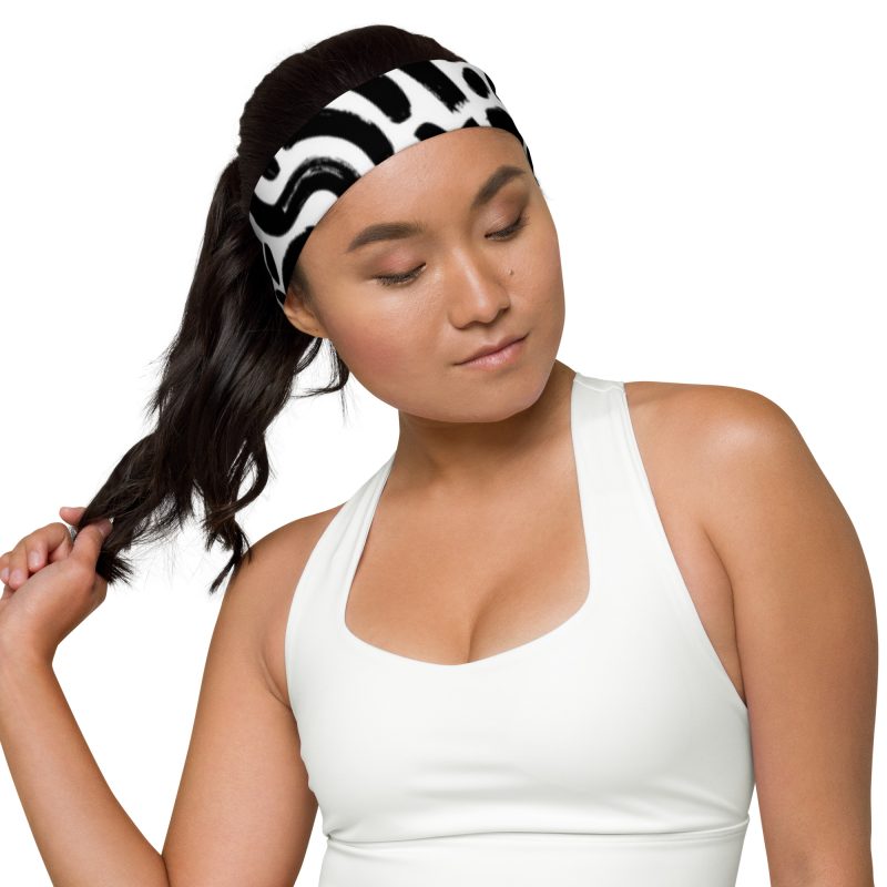 Black & White Design Headband