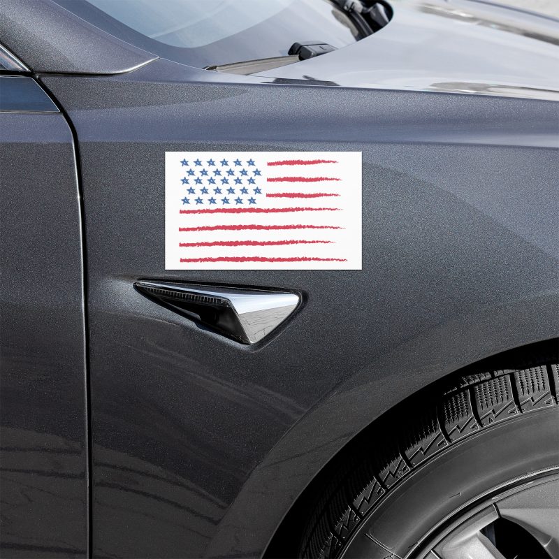 American Flag Design Car magnets