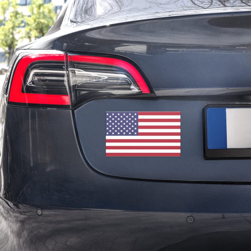 American Flag Design Car magnet