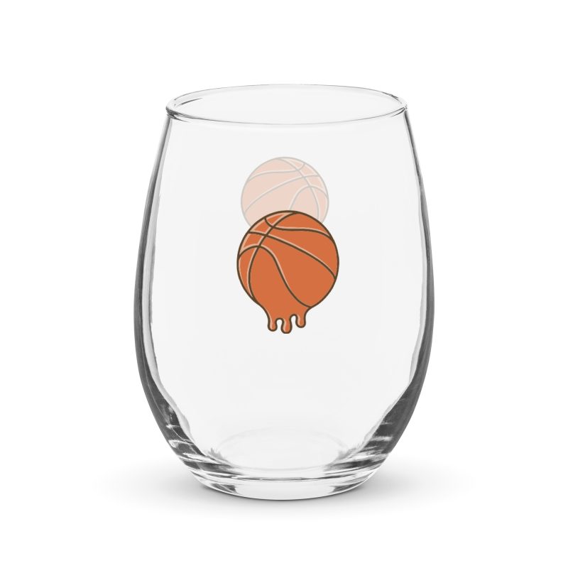 Stemless wine glass